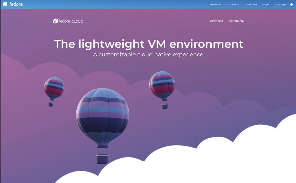 Fedora Cloud Webpage&nbsp;Revamp